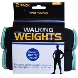 2 Pack 2 Pound Walking Weights (pack of 3)