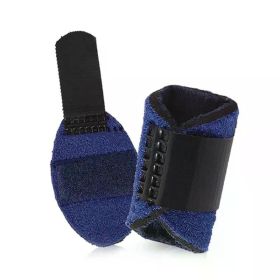 Pain Relief Trigger Finger Fixing Splint Straighten Brace Adjustable Sprain Dislocation Fracture Finger Splint Corrector Support (Color: Blue B)