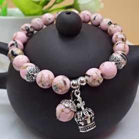 Fashion Beaded Bracelet (Items: 01 Pink)