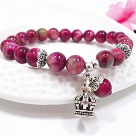 Fashion Beaded Bracelet (Items: 03 Maroon)