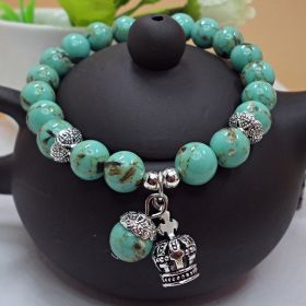 Fashion Beaded Bracelet (Items: 01 Green)