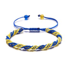 Creative Colorblock Bracelet Handwoven Adjustable Bracelets (Color: #8)