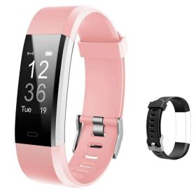 ID115PLUS HR Bracelet-Pink + Black (default: default)